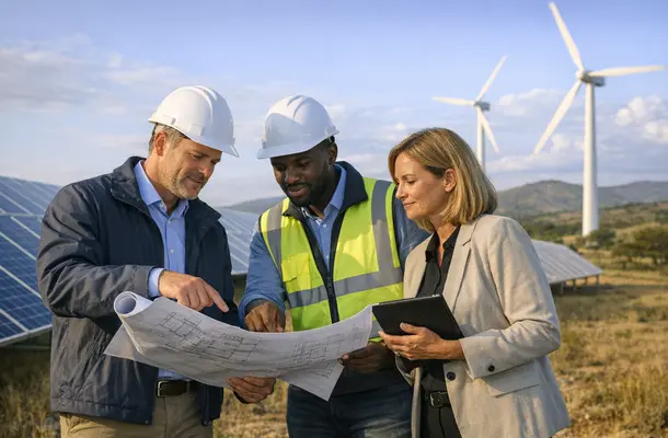 renewable energy consultancy UK working on African power projects